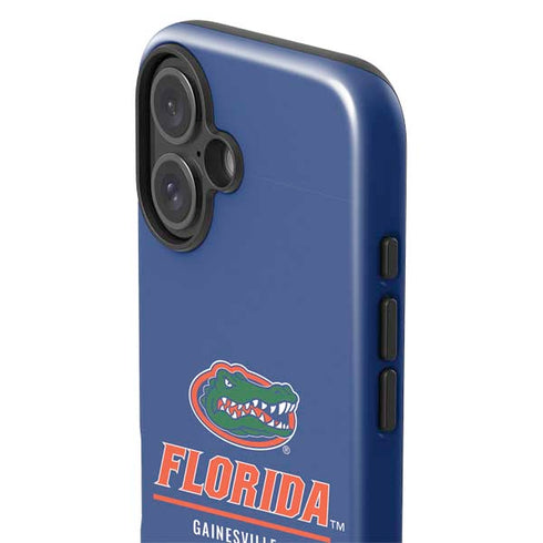 University of Florida Gainesville Est 1853 Blue iPhone 16 Plus Impact Case